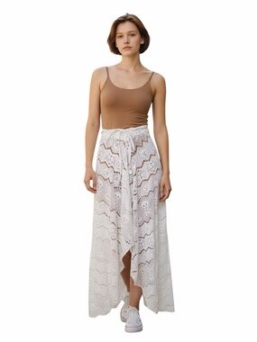 LETARTE Y2K Skull Maxi Skirt/Dress.